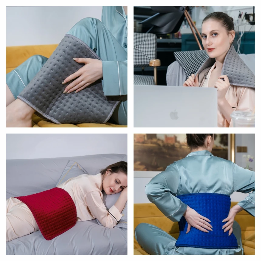 YUNSHAN Fast Heating Machine Washable Personal Care Body Warmer Electric Heating Pad