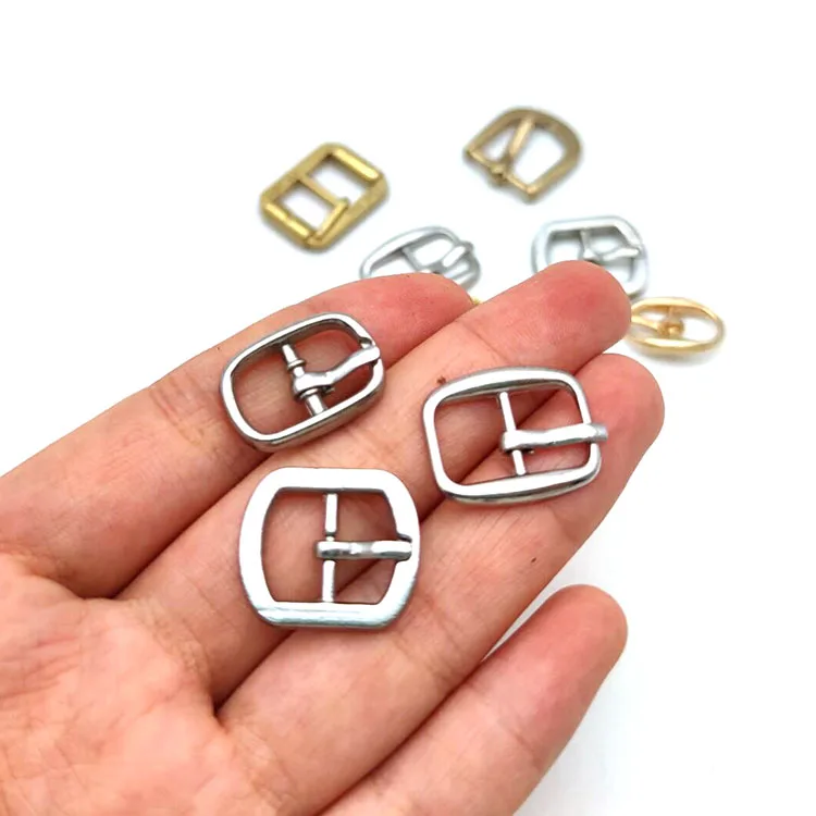 YYX Silver & Gold Color Small Pin Shoe Accessories Buckles