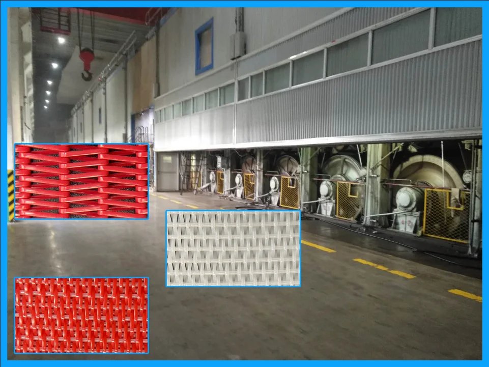 banda transportadora de la malla espiral del poliéster 4