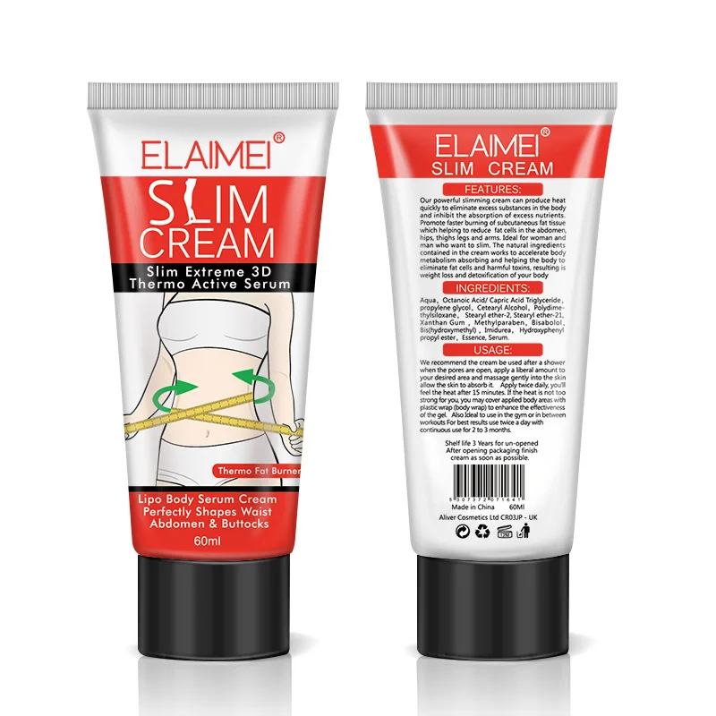 No Side of Effect Soothing Fat Burner Dissolving Slimming Cream