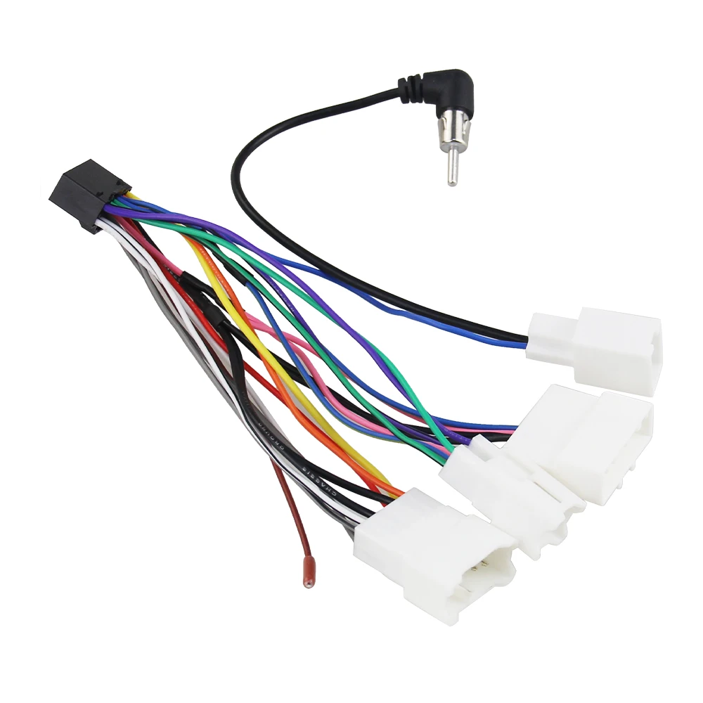 Android Gps Navigation Harness 16 Pin Car Radio Stereo Wire Harness