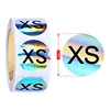 Talla XS, Plata holográfica