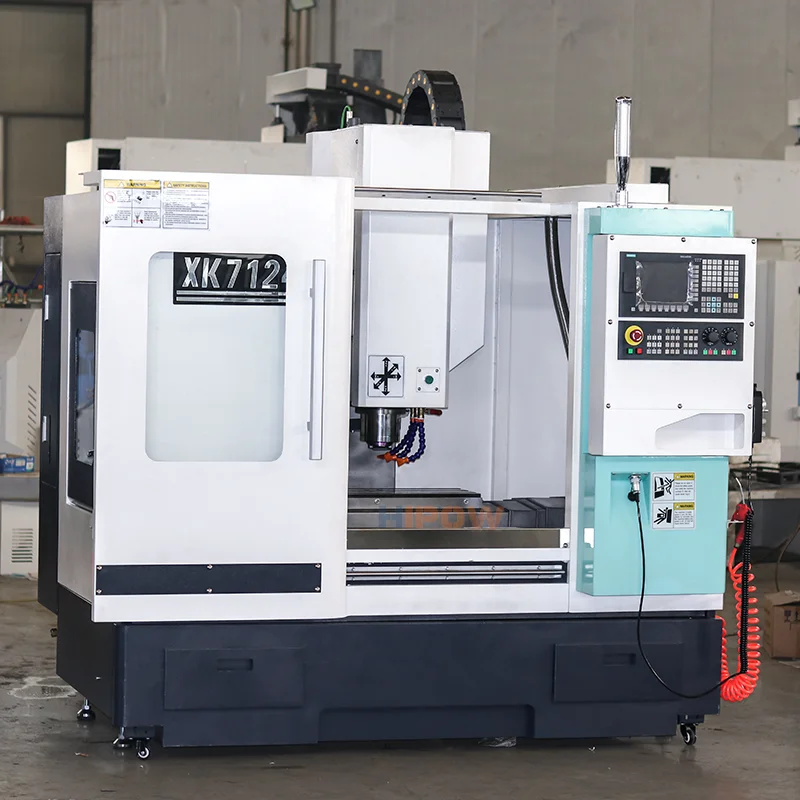 Automatic Vertical Machining Center XK7124 Hobby 4 Axis Mini Cnc