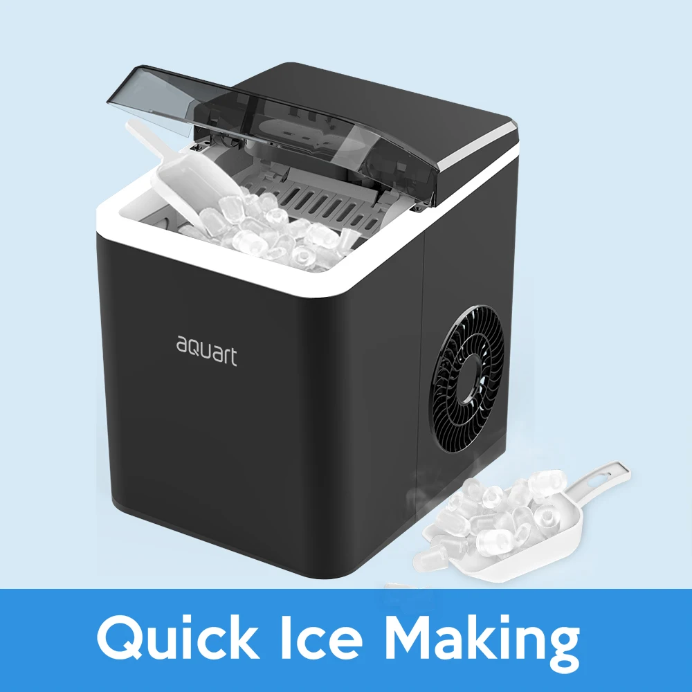 Portable Ice Block Maker Counter Top Auto Commercial Mini Ice Cube ...