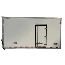 Fiberglass Insulated Boxes Mezzanine Panels Frozen Seafood Meat Vegetables Fruits Refrigerated Truck Boxes For Sale