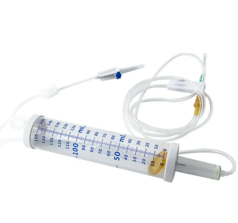 Disposable Sterile Adult and Pediatric 100ml 150ml Pediatric Drip Microdrip Burette Type Infusion Set With Burette