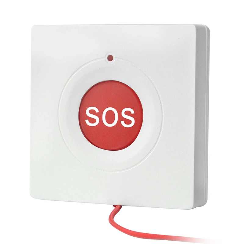 SOS Security  Emergency Alarm Shell Wall Doorbell Button Kid Elderly Call for Help  Alarm System Security Fire Alarm