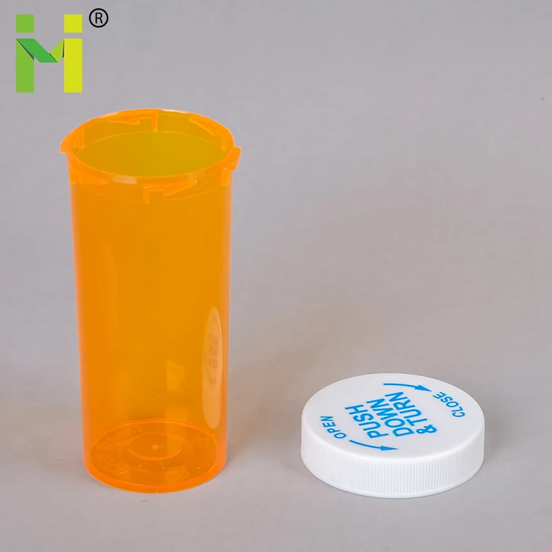 Plastic Screw Cap Small Empty Plastic Pill Other Medicine Container Bottles Tablet Bottle