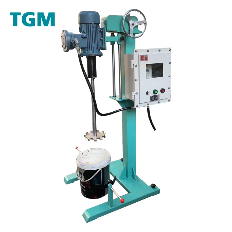 Hydraulic lift or electric lifting water based paint mixing making machine lab dispersing machine