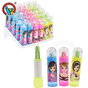 Lollipop Candy Halal Fruit Flavor Lipstick Lollipop Hard Candy