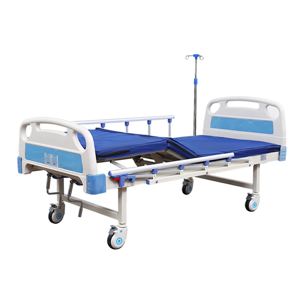 Stainless Steel Modern Hanging Rail Double Shake Bed-Semi-Enclosed Child Guard Manual Nursing Equipment Hospital School Hotel 3