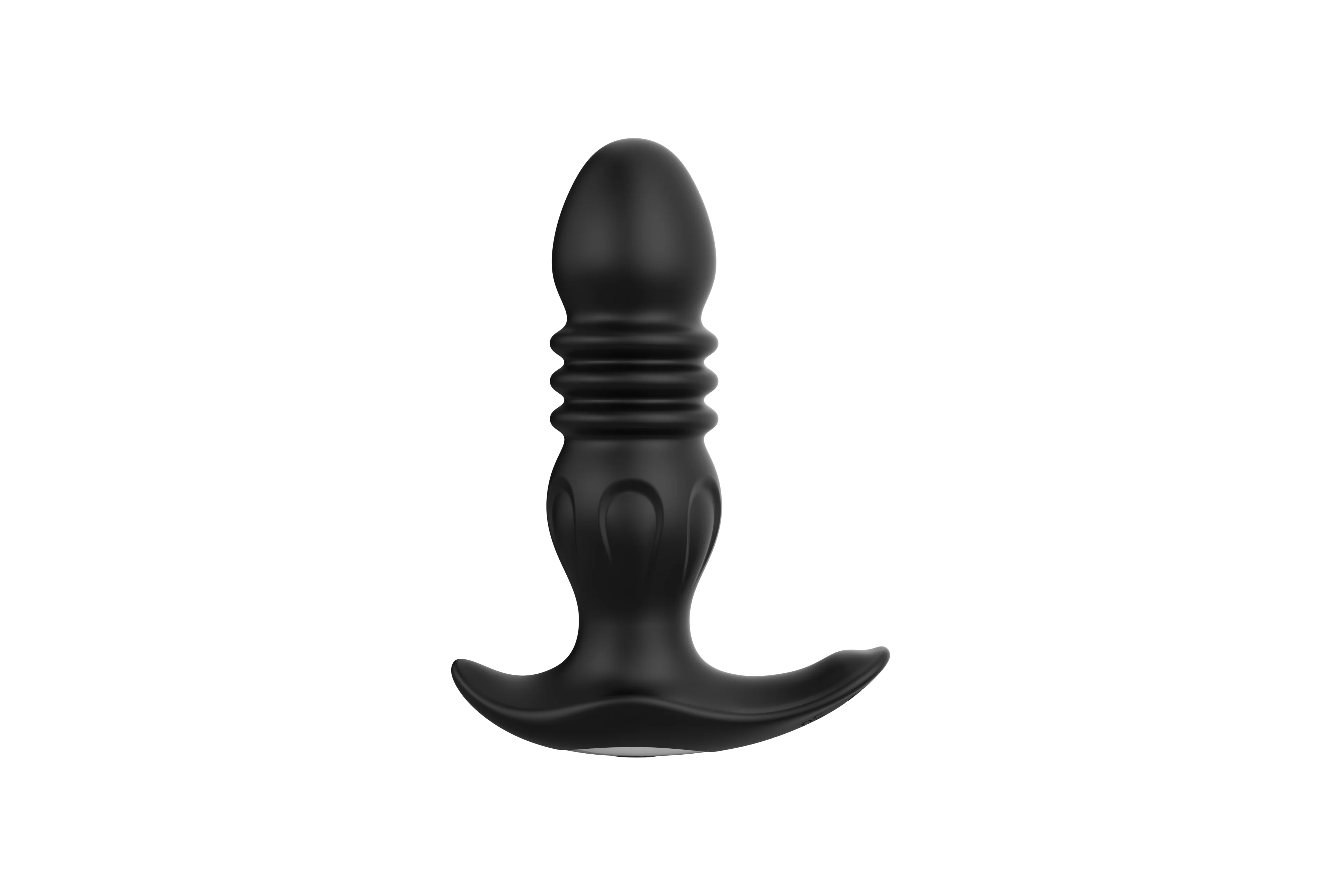 Amoura prostate and anal vibrator with telescopic stretching design and remote control