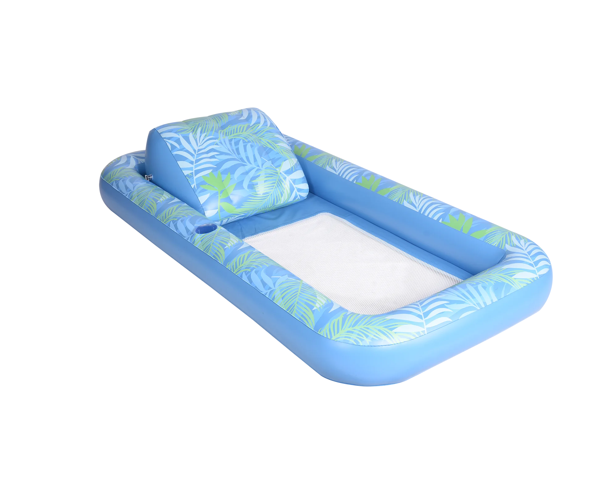 Water Lounger Hammock Inflatable Floating Bed Outdoor Inflatable Floating Pool Chair Swimming