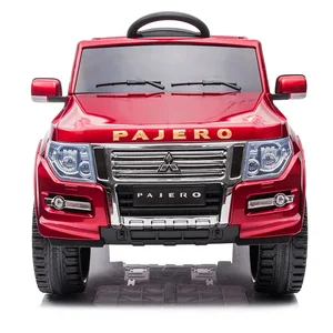 Ride-on Cars Pajero Boys Licensed Plastic Electric Toy Cars for Kids to Drive