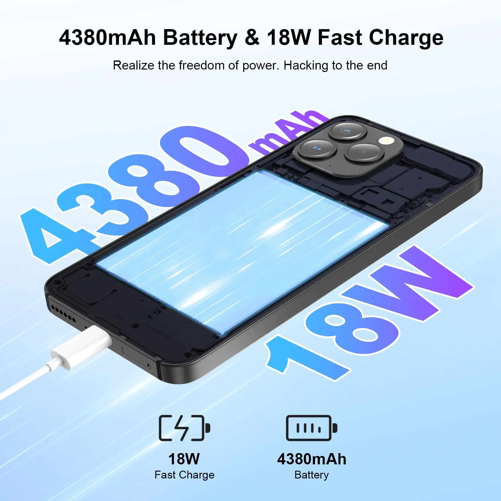 Blackview A96 4G Dual SIM NFC Smartphones 24GB+256GB Helio G99