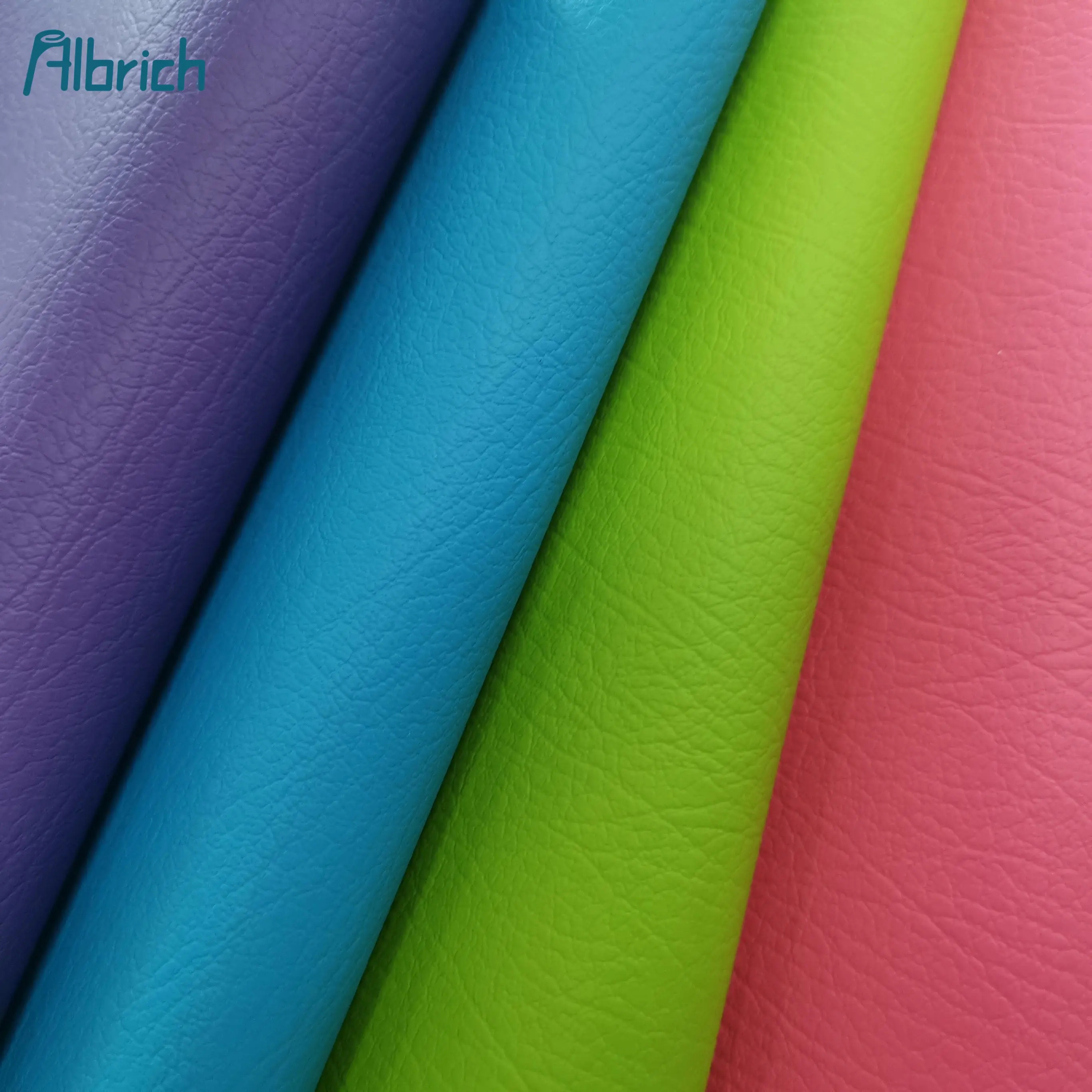 Sticker Different colors PVC vinyl fabric rexine leather artificial material for sofa