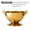 Short: Gold+deer head