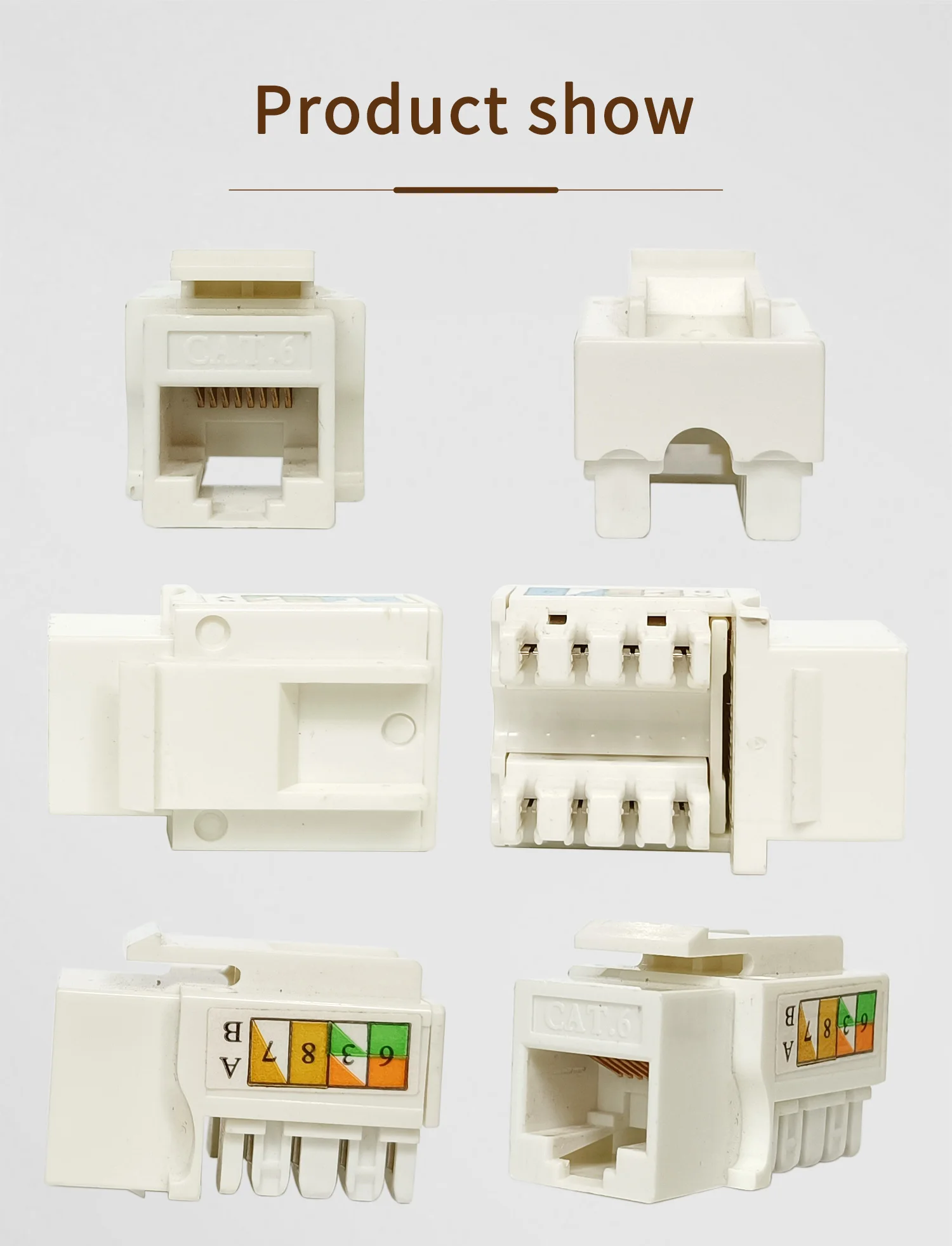 Utp Cat7 Cat6a Rj45 Concrete Molds Acrylic Liquid Rj45 Cat6 Cat 5e