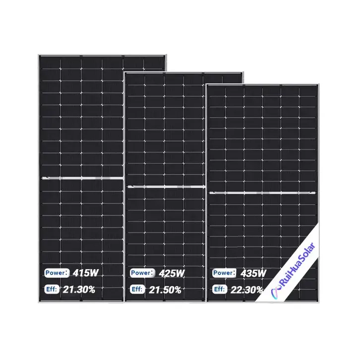 Wholesale Topcon / Bifacial / All-black 415-435w Paneles Solares For ...