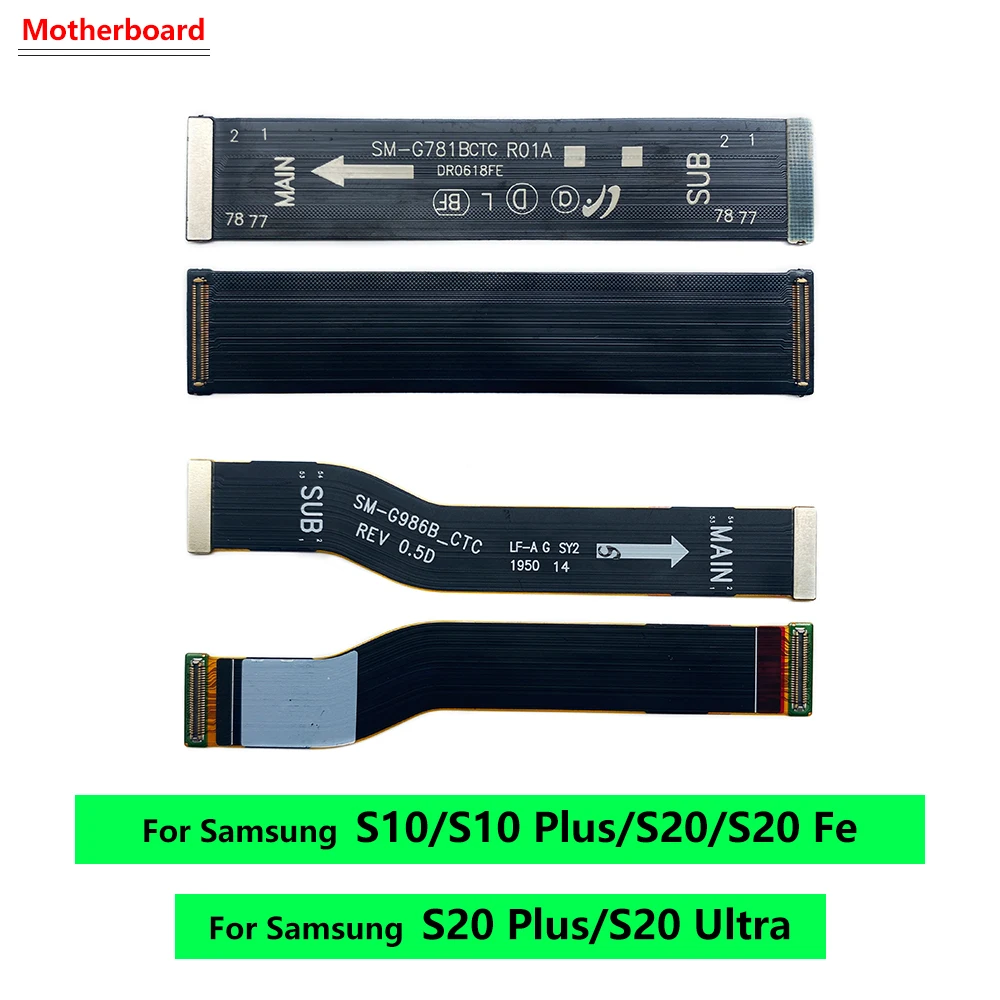 Wholesale Main Board FPC LCD Display Connect Mainboard Flex Cable for Samsung Note 10 Plus 5G Lite Note 20 S10 Plus S20 Fe