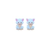 Cat Focal bead Pastel Blue SA40