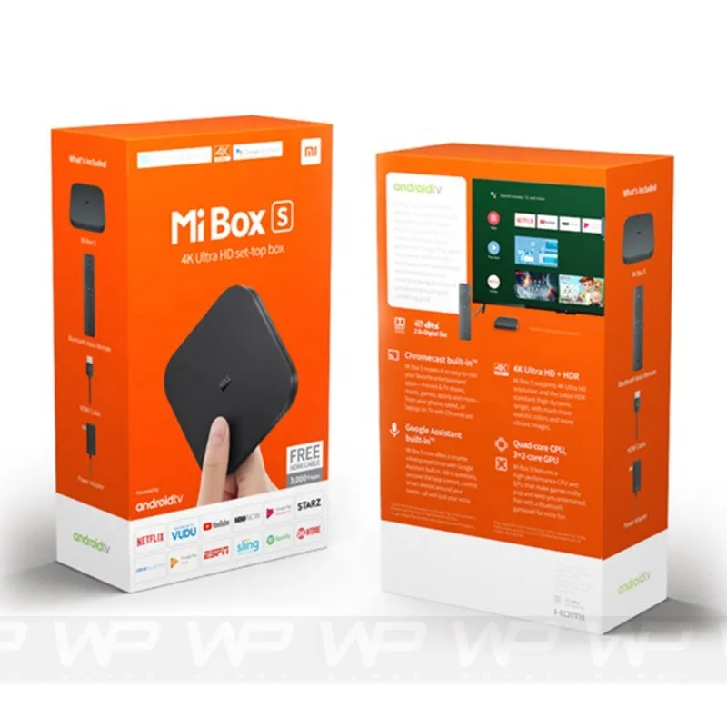 Xiaomi mi tv box s android tv box xiaomi tv box s Android 4K