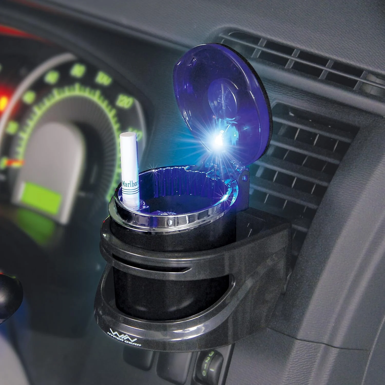 Stylish Functional Easy to Maintain Design Different Size Materials Custom Portable Ashtray for Car