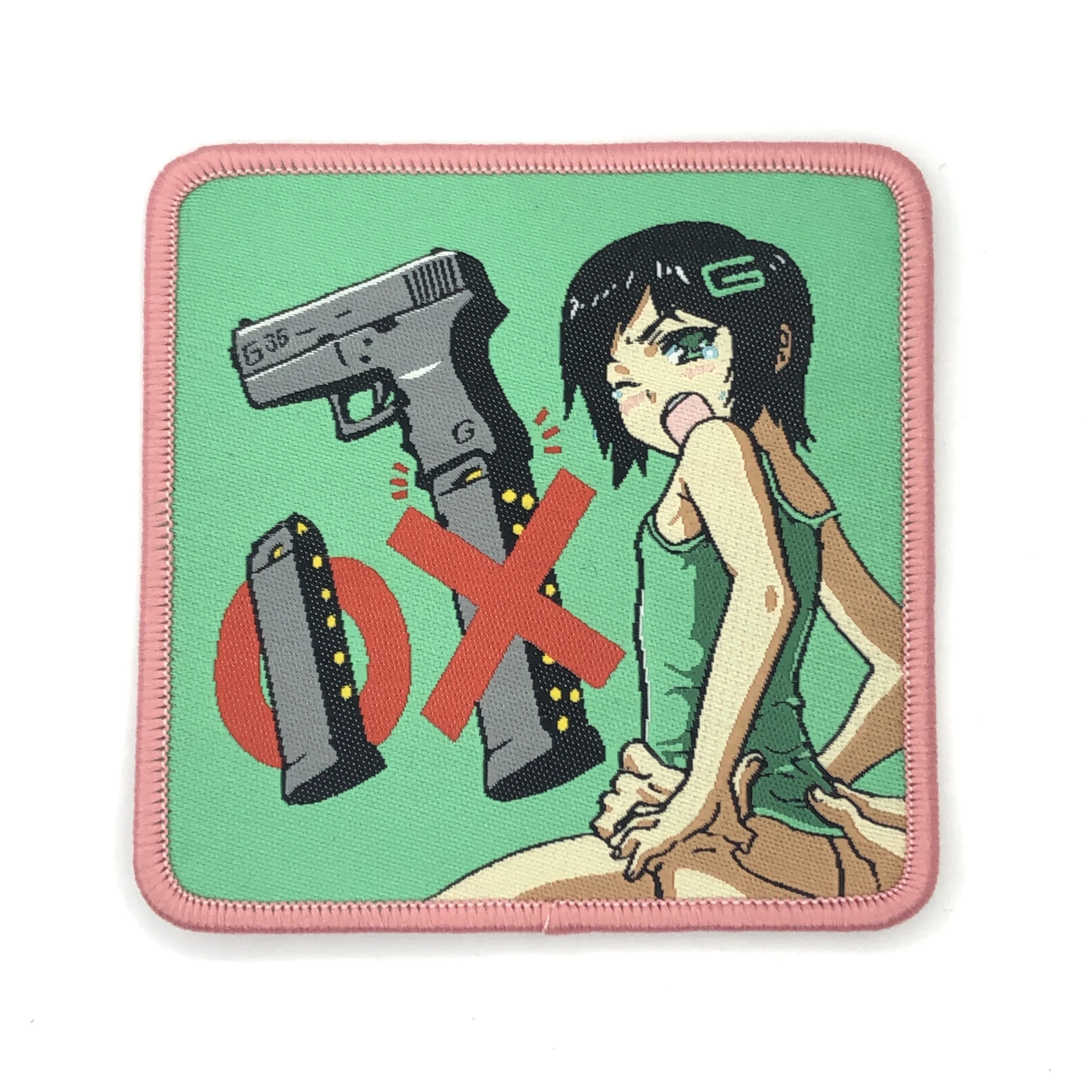 Gun Girl Tactical Heat Transfer Patch Team Operator Velcro Chapter Two  Dimensions Anime Military Badge For Clothes Backpack  Patches  AliExpress