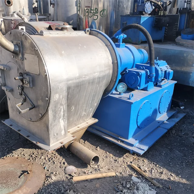 Second-hand discharging centrifuge bipolar piston automated industrial separation equipment
