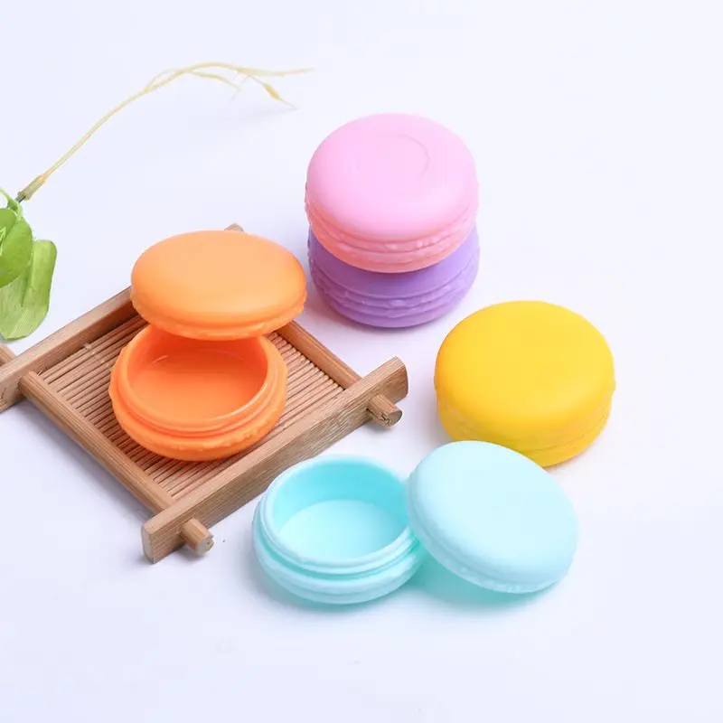 10g Cream Box In Colorful Macaron Shaped Plastic Container For Lotion  Traveling School Trip Business Trip (samples Container) Cream Container  Glass Jars Cream Jars Lotion Bottle Plastic Bottles Portable For Travel  Storage