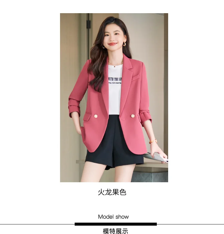 High Quality Female Casual Small Suit Jacket for Spring Commuter Wear Korean Slim Suit New Temperament Women's Suits Blazers