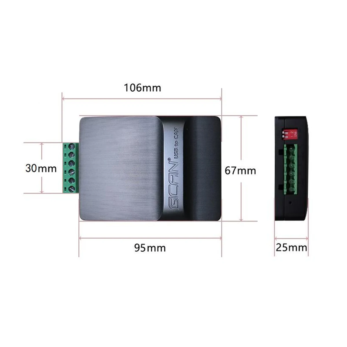 Canbus Decoder USB to CAN Box for Car Debugging Analysis