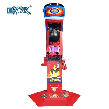 ☆茶屋ちゃま☆ one punch boxing machine Onepunch Martial Coin Hot Gloves Boxing Punch Machine with
