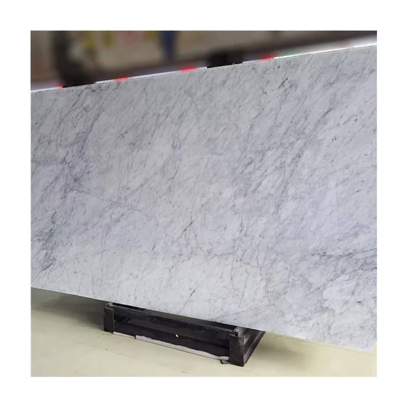 Italian Karara White Marble Floor Tile Modern Design Style Polished Surface Outdoor Hotels Columns Calcite Philippines