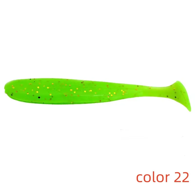 Byloo 80mm 3.5g Paddle Tail Soft Plastic Fishing Lure Soft Fishing Lure