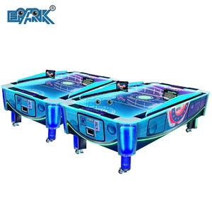 High Quality Coin Operated Air Hockey Table 2 Player Sport & Arcade Lottery Game Machines Durable Metal for 6+ Years