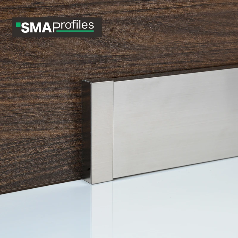 Smaprofiles 100mm Stainless Steel Skirting Bunnings Price Wall And Floor Transition Buy