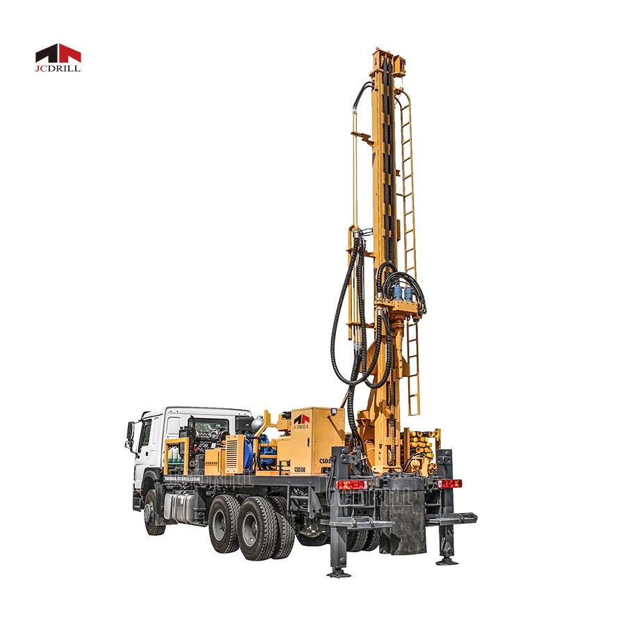 Truck Mounted Drill Rig Rotary Down the Hole Rig 300m Hole Depth 400mm Hole Diameter Water Well