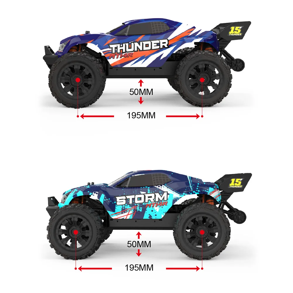 Rlaarlo RC Car - 1/14 Scale Electric Tuning Fun