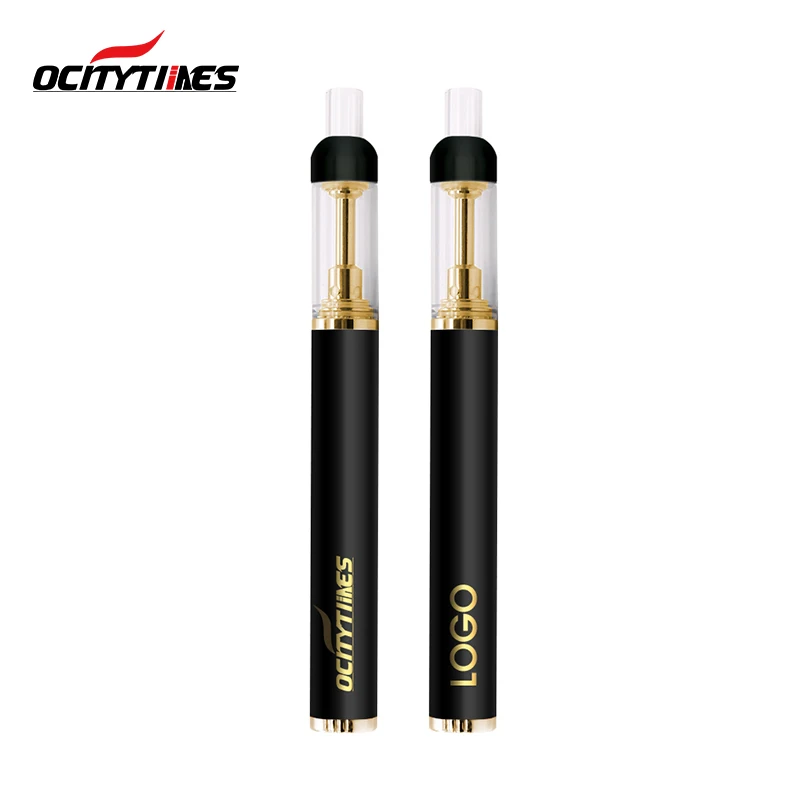 Черная и Золотая CBD масляная пустая электронная сигарета O5 1,0 мл 0,5 мл Ocitytimes OEM CBD испаритель