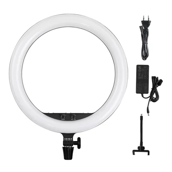 Godox LR150 18 Inch Photography Studio LED Ring Light Fill-in Light 3000K-6000K Bi-Color Temperature with Phone Holder detail image