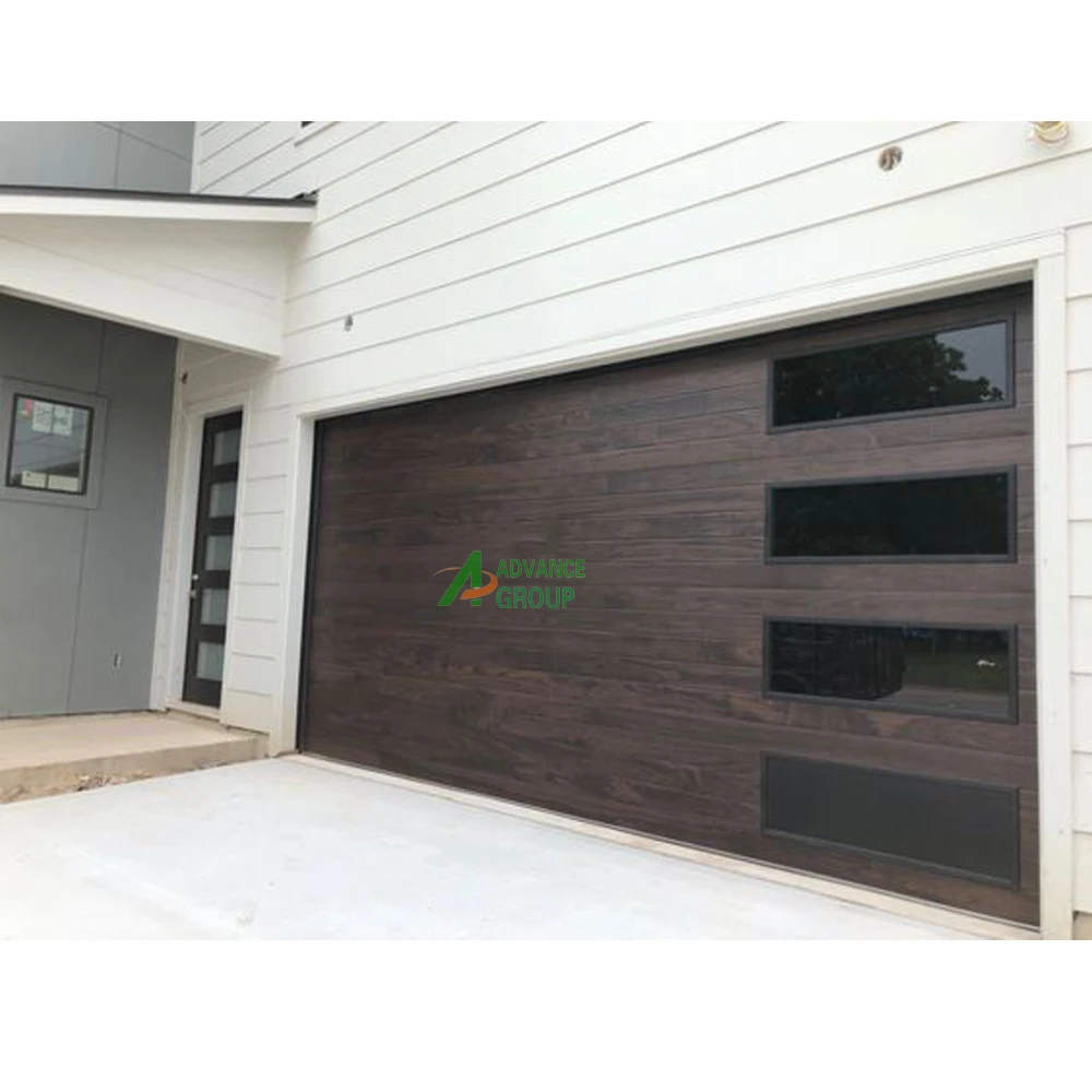 Garage Automatic Door Sectional European Garage Doors Folding Automatic Elec for Residential Door Garage