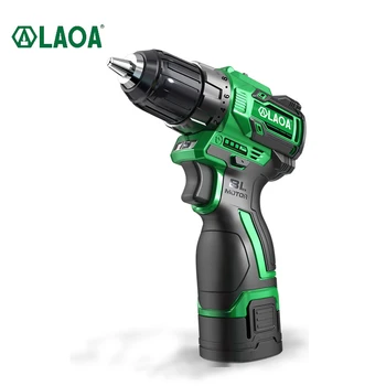 LAOA 16V Cordless Drill Brushless Electric Screwdriver Mini Wireless Power Driver DC Lithium-Ion Battery Power Tools Drills