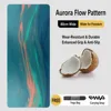 Ancho de 80 cm, Iridiscente Mate, Aurora Swirl