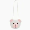 Crossbody di piccole dimensioni-orso bianco