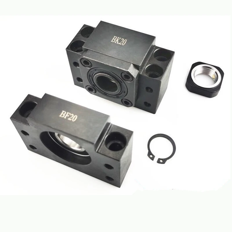 TEBAK D-02 FK10 FK12 FK15 FK20 FK25 FK30 BK15 BF15 25 35 FF0 Fixed Ends Support Unit Stocked Support Unit BF Ball Screw Kits