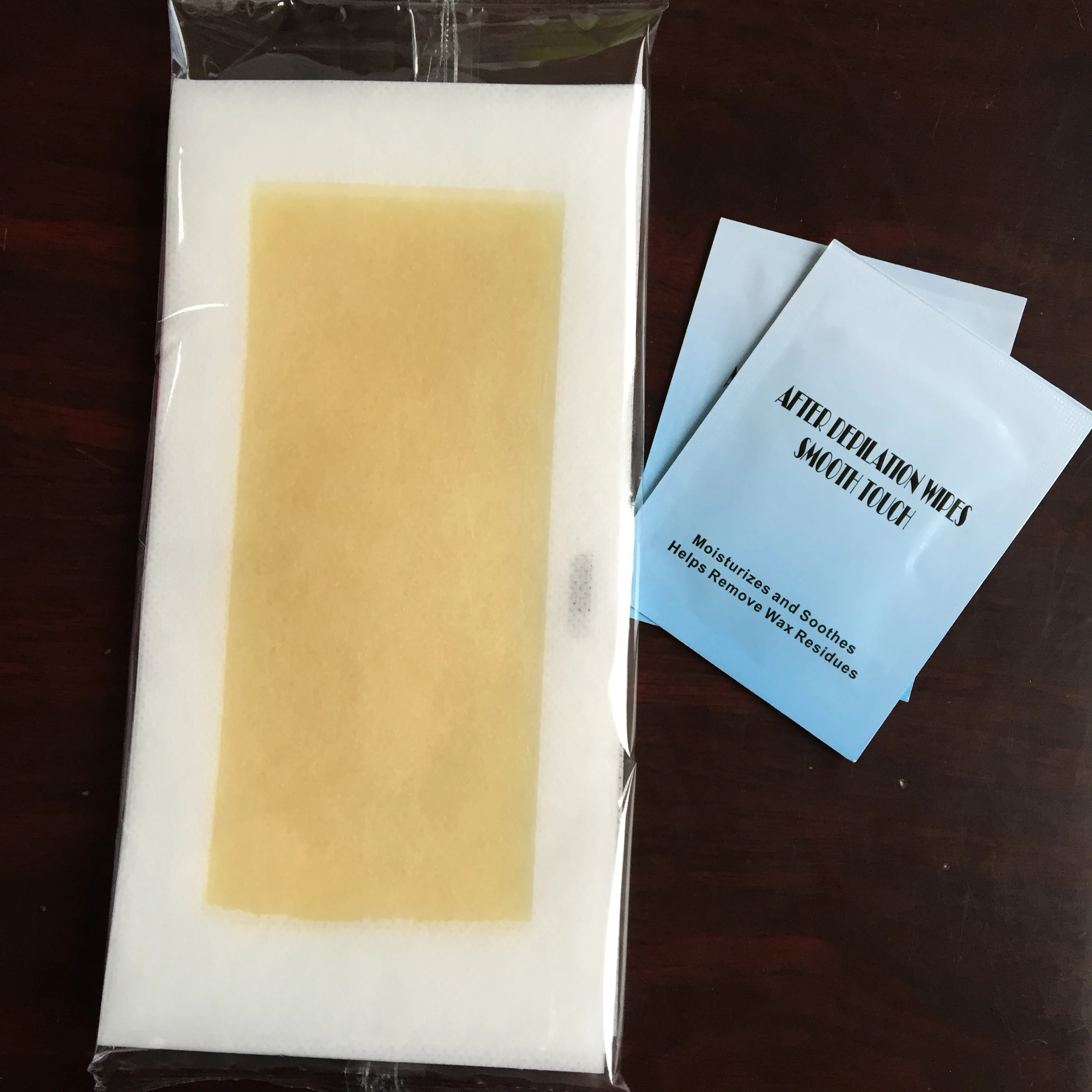 
 Оптовая продажа, высококачественные и простые в использовании нетканые полоски из вощеной бумаги для удаления волос  