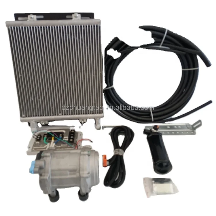 Condizionatore Da Tetto 12V Per Camper – 8800 BTU Raffreddamento, 4000 BTU Riscaldamento, Telecomando E LED