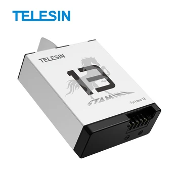 TELESIN 4.48V 1950mAh Battery for Go Pro Black 13 Camera Cold-resistant Minus 20 Fast-charging Large Capacity Battery detail image