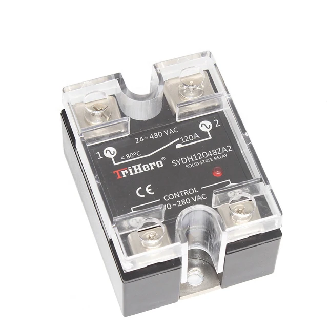 SSR 10AA Halbleiterrelais 10A - AC-AC 90-250V Eingang, 24-480V Ausgang